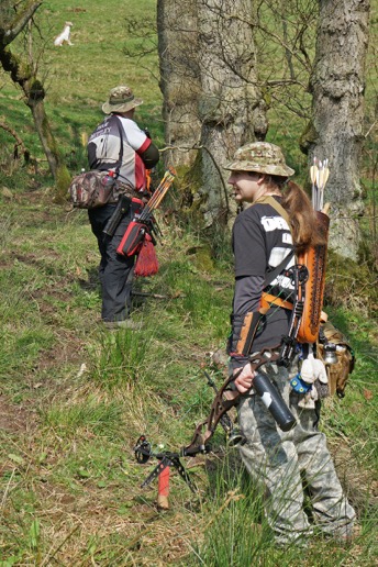 [wating to shoot target]